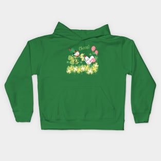 Saint Patrick Leprechaun Kids Hoodie